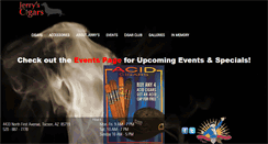 Desktop Screenshot of jerryscigars.net