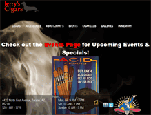Tablet Screenshot of jerryscigars.net